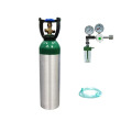 1.7L /2.5L/4.6L medical aluminum cylinder oxygen cylinder in small size